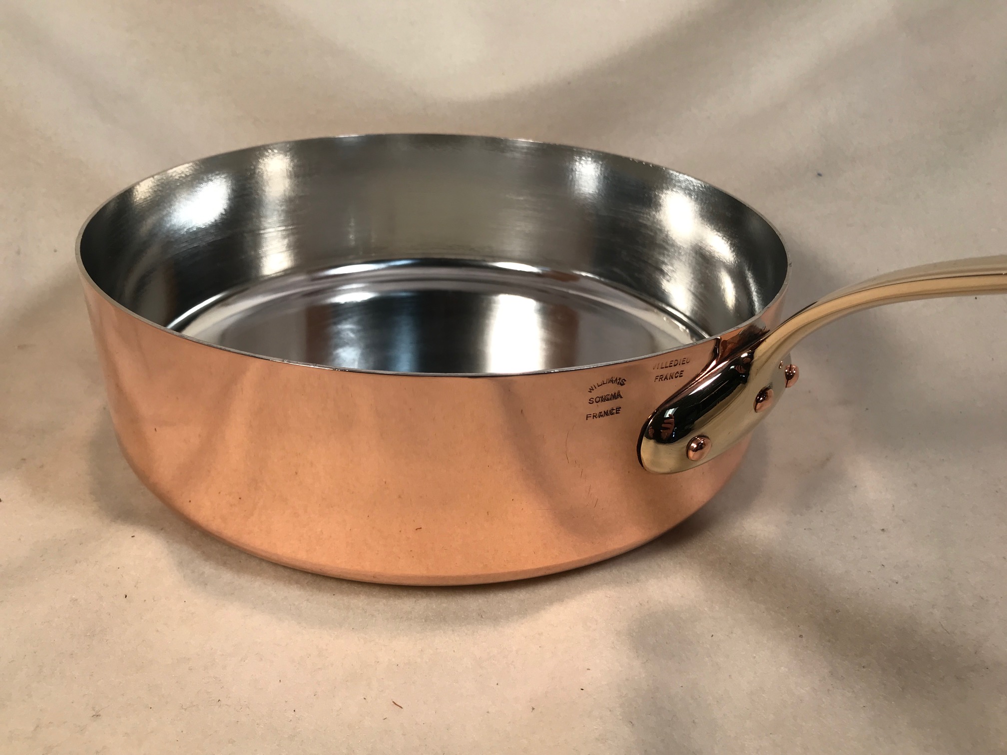 How to tell a silver lining from tin – Vintage French Copper