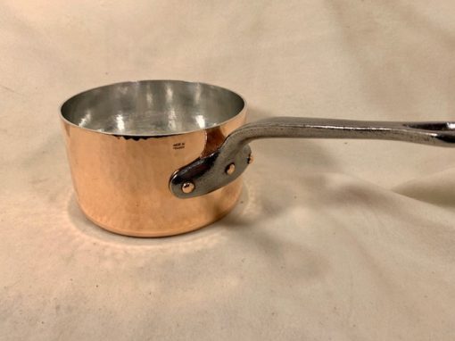 French copper sauce pan